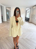 Remade oversized blazer cream #20:20