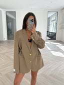 Remade oversized blazer mocca #13:13