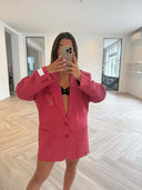 Remade oversized blazer coral red #33:33