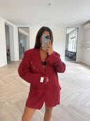 Remade oversized blazer red #45:45