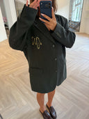 Remade oversized blazer green #98:98