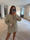 Remade oversized blazer beige #47:47