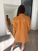Remade oversized blazer orange #18:18