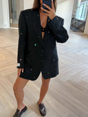 Remade oversized blazer anthracite #78:78