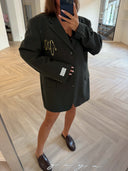 Remade oversized blazer green #98:98