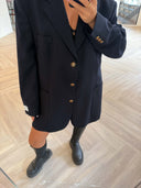 Remade oversized blazer navy #43:43