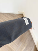 Remade oversized blazer tartan blue #60:60