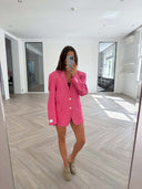 Remade oversized blazer pink #10:10