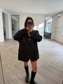 Remade oversized blazer anthracite #86:86