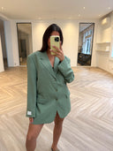 Remade oversized blazer green #14:14