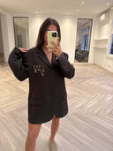 Remade oversized blazer brown #25:25