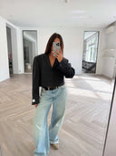 Remade oversized blazer anthracite #19:19