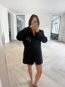 Remade oversized blazer dark blue #10:10