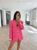 Remade oversized blazer pink #10:10