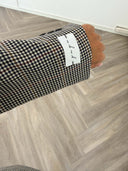 Remade oversized blazer mini checks black/white/red/blue #20:20
