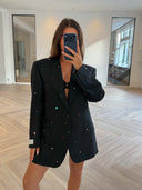 Remade oversized blazer anthracite #78:78