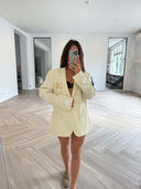 Remade oversized blazer cream #13:13