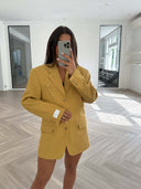 Remade oversized blazer yellow #55:55