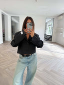 Remade oversized blazer anthracite #19:19