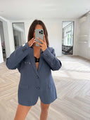 Remade oversized blazer denim blue #29:29