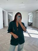 Remade oversized blazer green #76:76
