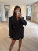 Remade oversized blazer anthracite #18:18