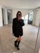 Remade oversized blazer black #15:15