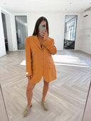 Remade oversized blazer orange #18:18