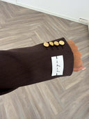 Remade oversized blazer brown #85:85