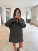 Remade oversized blazer grey #12:12