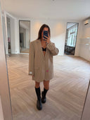 Remade oversized blazer beige #55:55