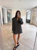 Remade oversized blazer grey #12:12