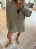 Remade oversized blazer light sage #23:23