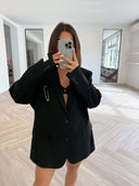 Remade oversized blazer black #25:25