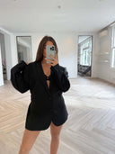 Remade oversized blazer black #90:90