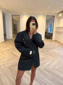 Remade oversized blazer anthracite #12:12