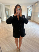Remade oversized blazer black #13:13