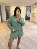 Remade oversized blazer green #14:14