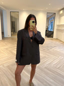 Remade oversized blazer brown #10:10