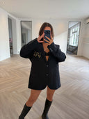Remade oversized blazer navy #30:30
