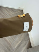 Remade oversized blazer mocha #88:88