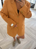 Remade oversized blazer orange #18:18