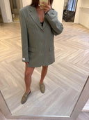 Remade oversized blazer light grey/taupe #88:88