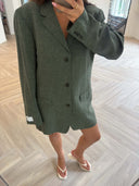 Remade oversized blazer moss green #44:44