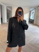 Remade oversized blazer anthracite #65:65