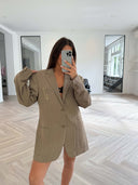 Remade oversized blazer mocha #14:14