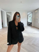 Remade oversized blazer black #90:90