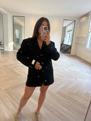 Remade oversized blazer black #13:13