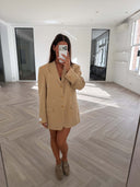 Remade oversized blazer beige #05:05