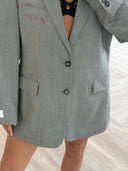 Remade oversized blazer grey #30:30